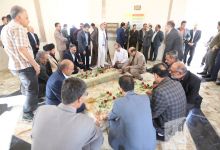 گزارش تصویری مراسم عطرافشانی و ادای احترام به مقام شامخ شهدای هشت سال دفاع مقدس